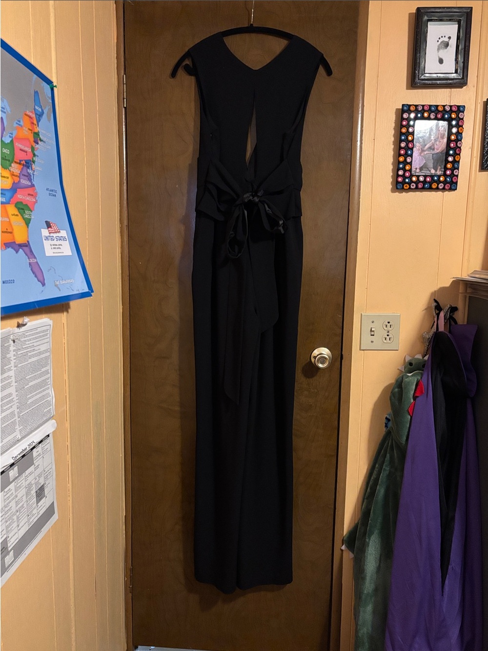 Halston heritage black pants jumpsuit - Picture 4 of 4